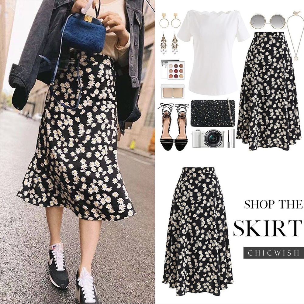 Rachel Zoe Midi Skirt